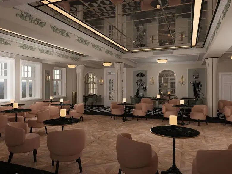 Hotel Sanssouci Karpacz wnętrza wizualizacje