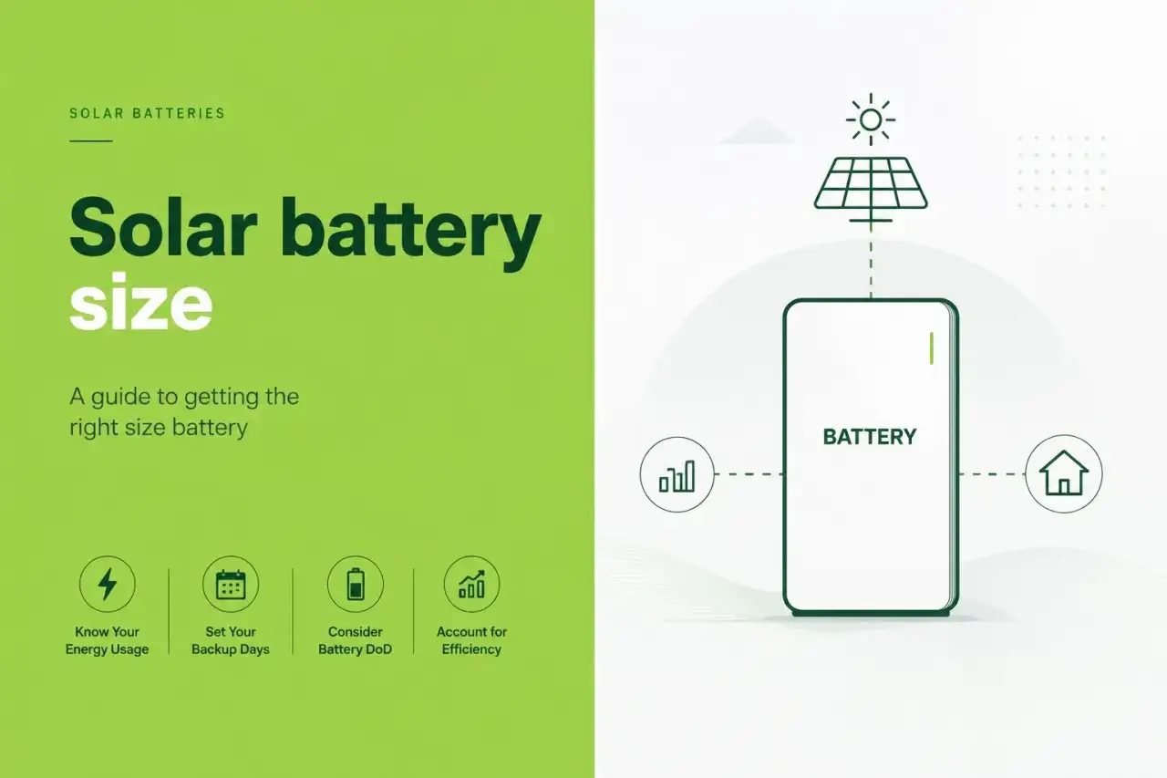 Jaki magazyn energii do fotowoltaiki? Przewodnik po doborze odpowiedniego rozmiaru baterii, uwzględniający zużycie energii i dni awaryjne.