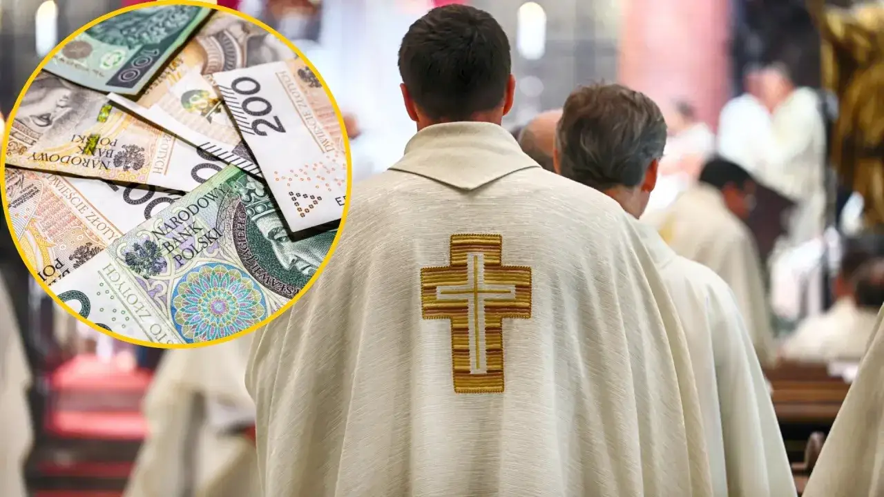 Złotówki w kole i księża w kościele. Czy zastanawiałeś się, ile zarabia biskup w Polsce?