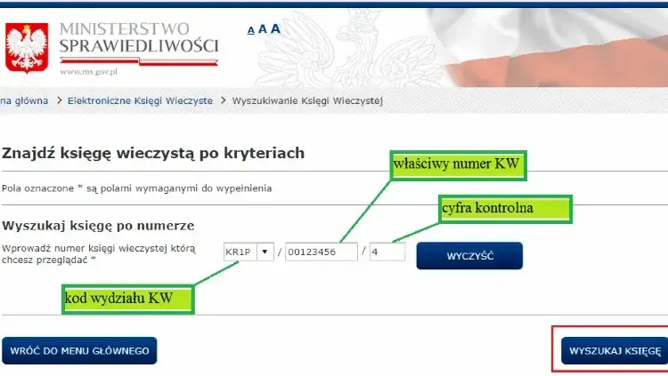 księga wieczysta online jak sprawdzić