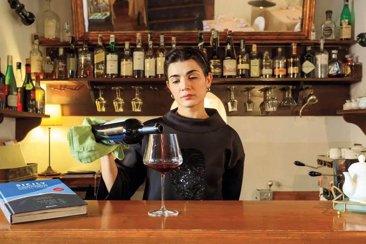 Cantina vini Osteria dei Vespri Palermo