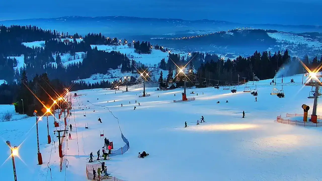 Stok narciarski Rusiń-Ski kamera