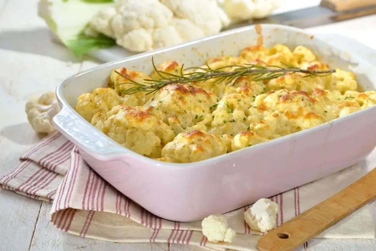 różne formy kalafiora w kuchni keto