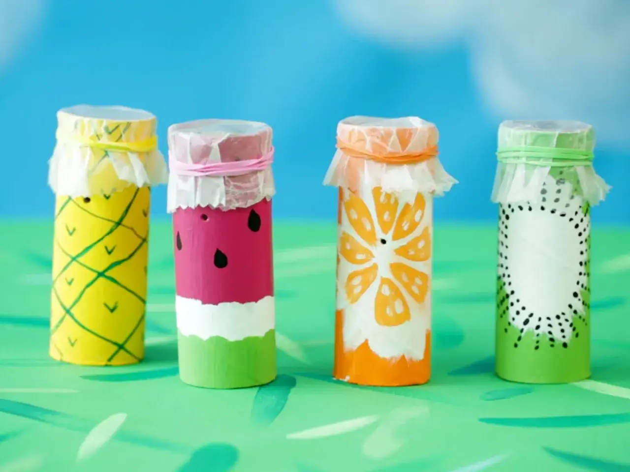 Kazoo z rolki papieru DIY