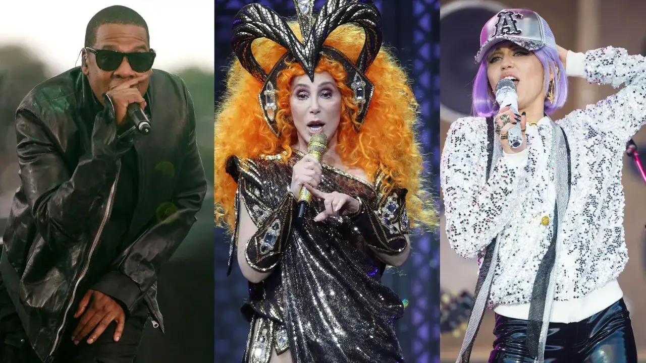 Jay-Z, Cher und Miley Cyrus: Ein musikalisches Comeback, das die B&uuml;hne erobert.