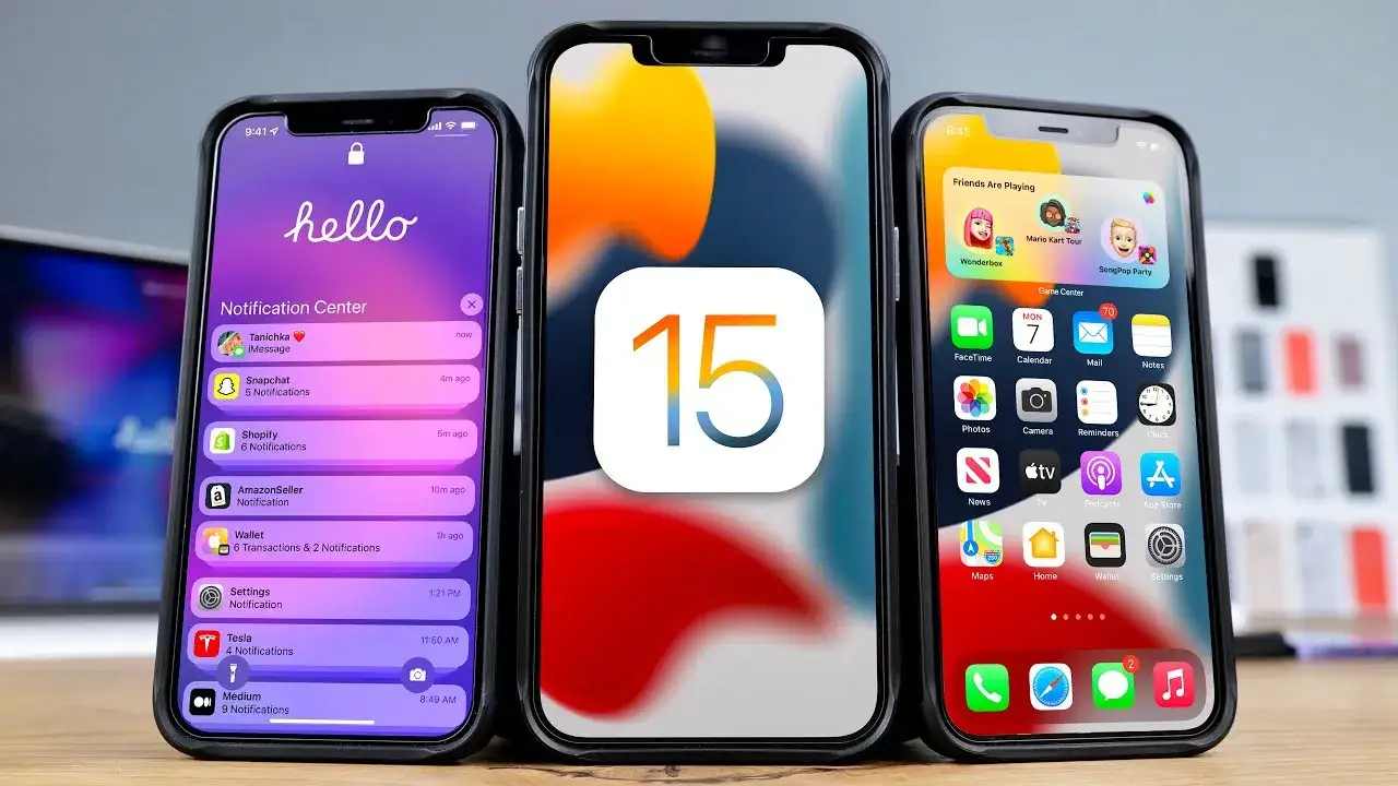 iPhone przygotowany do aktualizacji iOS