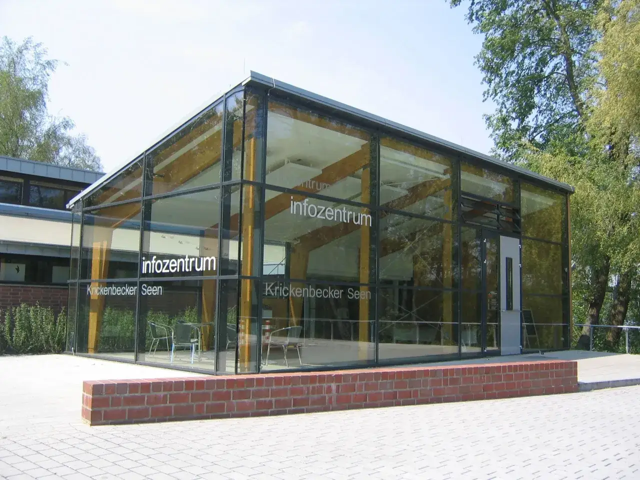 Infozentrum Krickenbecker Seen Gebäude