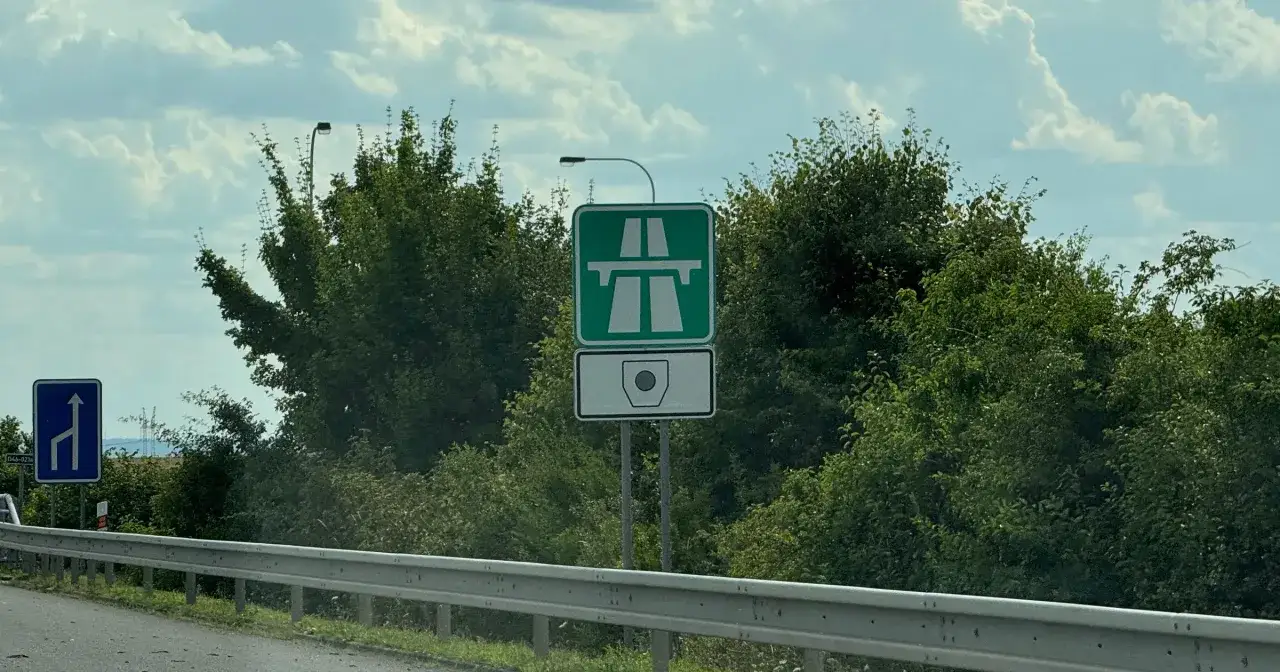 Czeski zielony znak autostrady