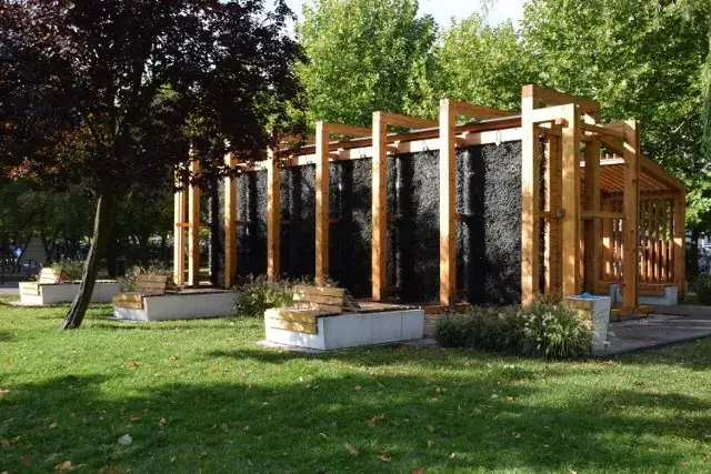 Ostrów Wielkopolski Park Miejski jesień