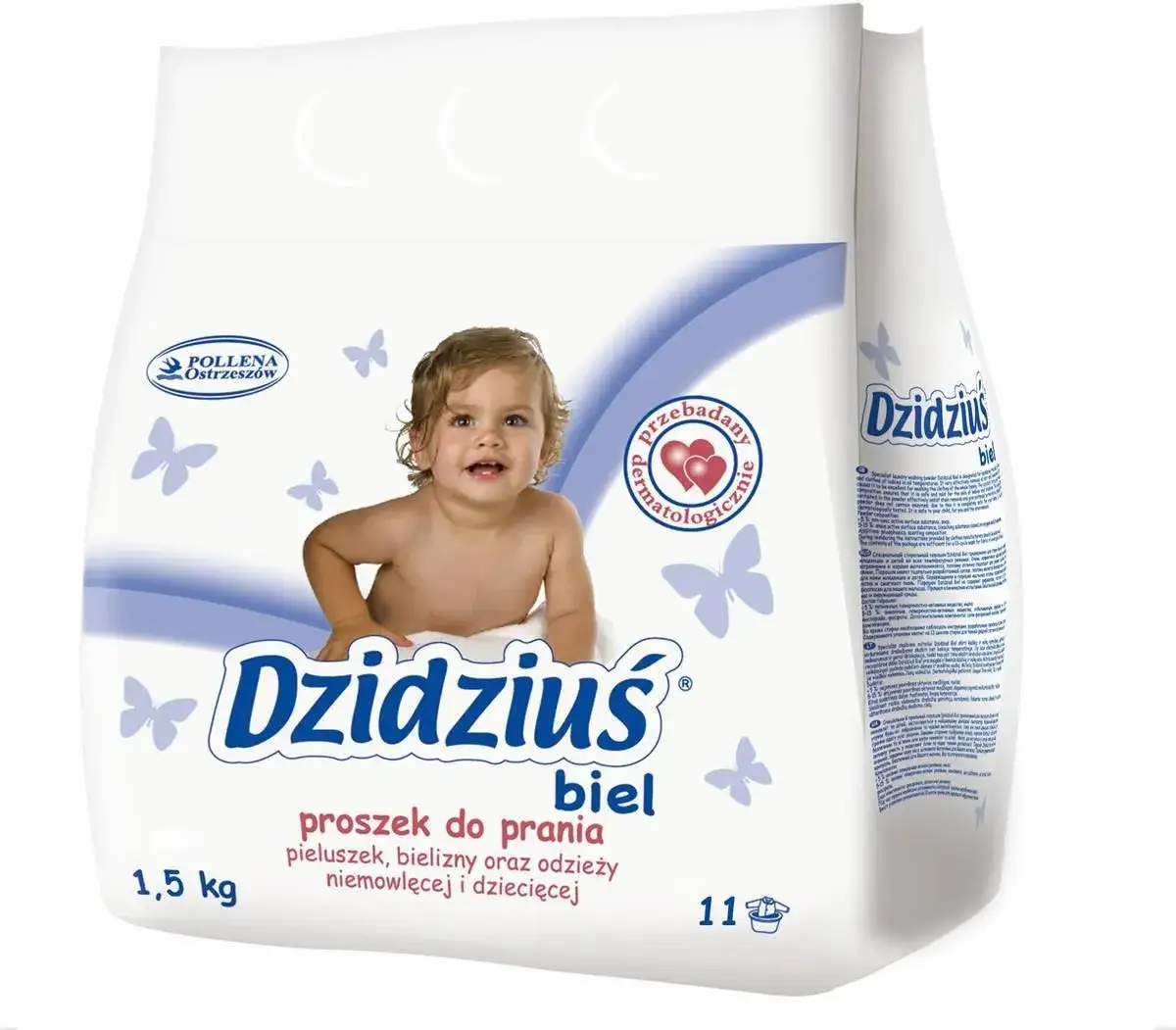 hipoalergiczny proszek do prania niemowląt
