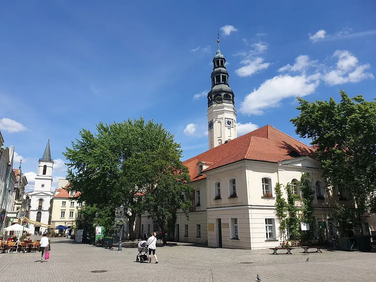 Stary Rynek Zielona Góra Ratusz
