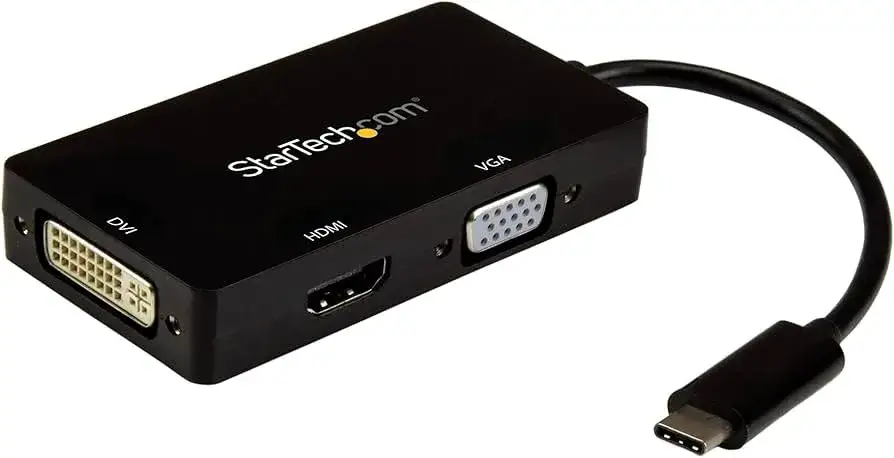 r&oacute;żne porty wideo komputer HDMI DisplayPort USB-C VGA