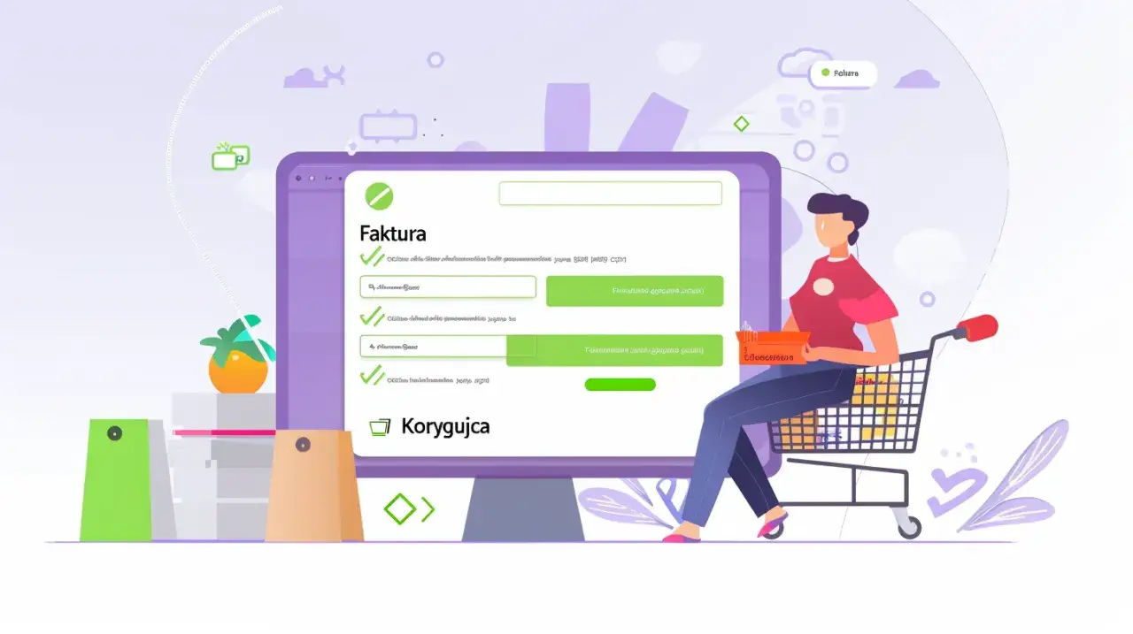 Zdjęcie Faktura korygująca dane nabywcy wzór: darmowy wzór do pobrania