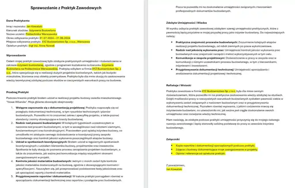 Zdjęcie Jakie dokumenty na praktyki zawodowe? Sprawdź, co musisz mieć