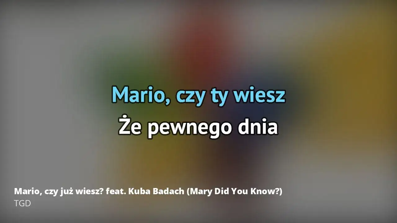 Zdjęcie Tekst piosenki Mario, czy ty wiesz? Odkryj głębię jej znaczenia