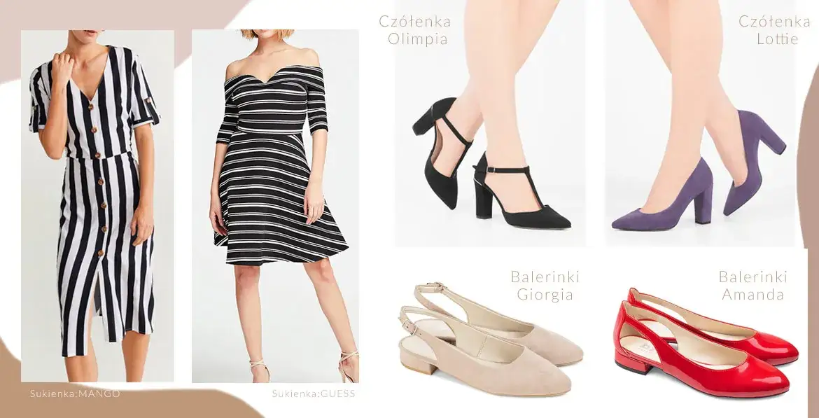 Zdjęcie Jakie buty do sukienki w paski, aby wyglądać stylowo i elegancko