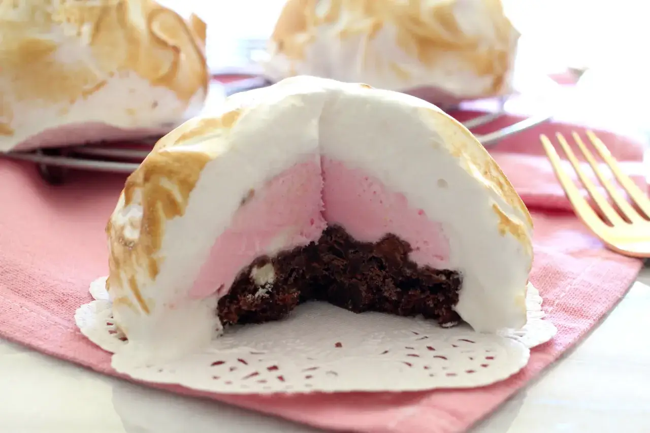 Baked Alaska monoporzione varianti