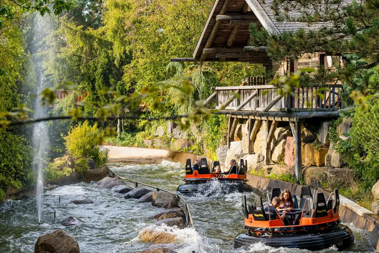 Heide Park Mountain Rafting oder Wildwasserbahn