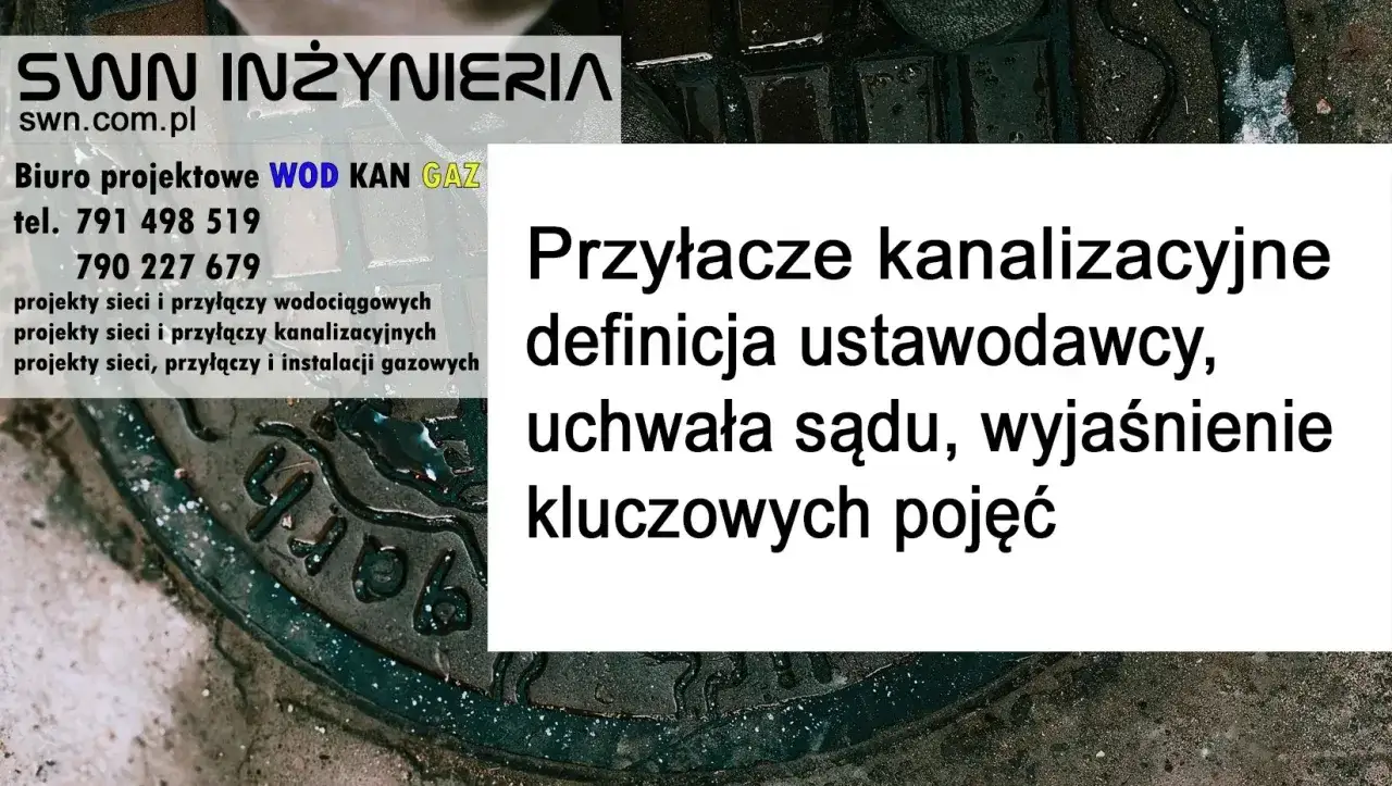 SWN Inżynieria oferuje projekty sieci i przyłączy kanalizacyjnych. Na zdjęciu widoczna jest studzienka kanalizacyjna.