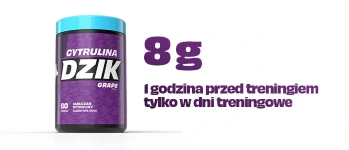 Cytrulina przed treningiem optymalny czas