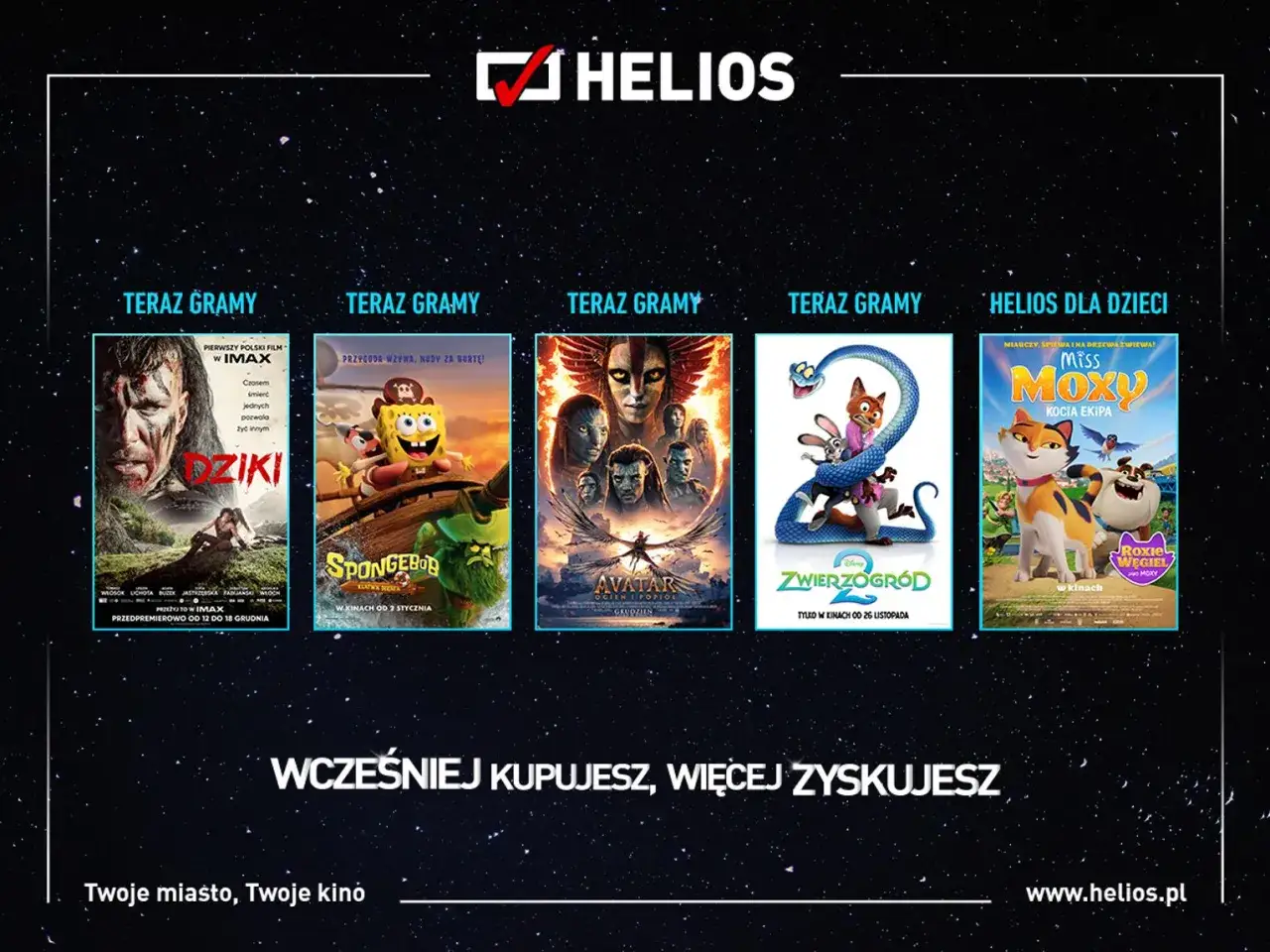 Co grają w kinie Helios: