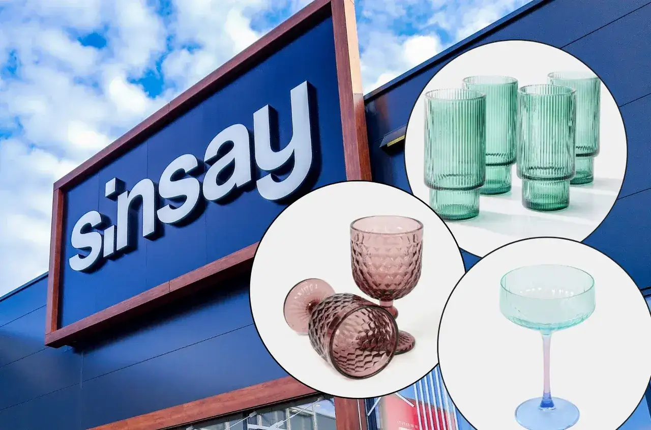 Popularne akcesoria Sinsay Home, ryflowane szklanki, koce, wazony
