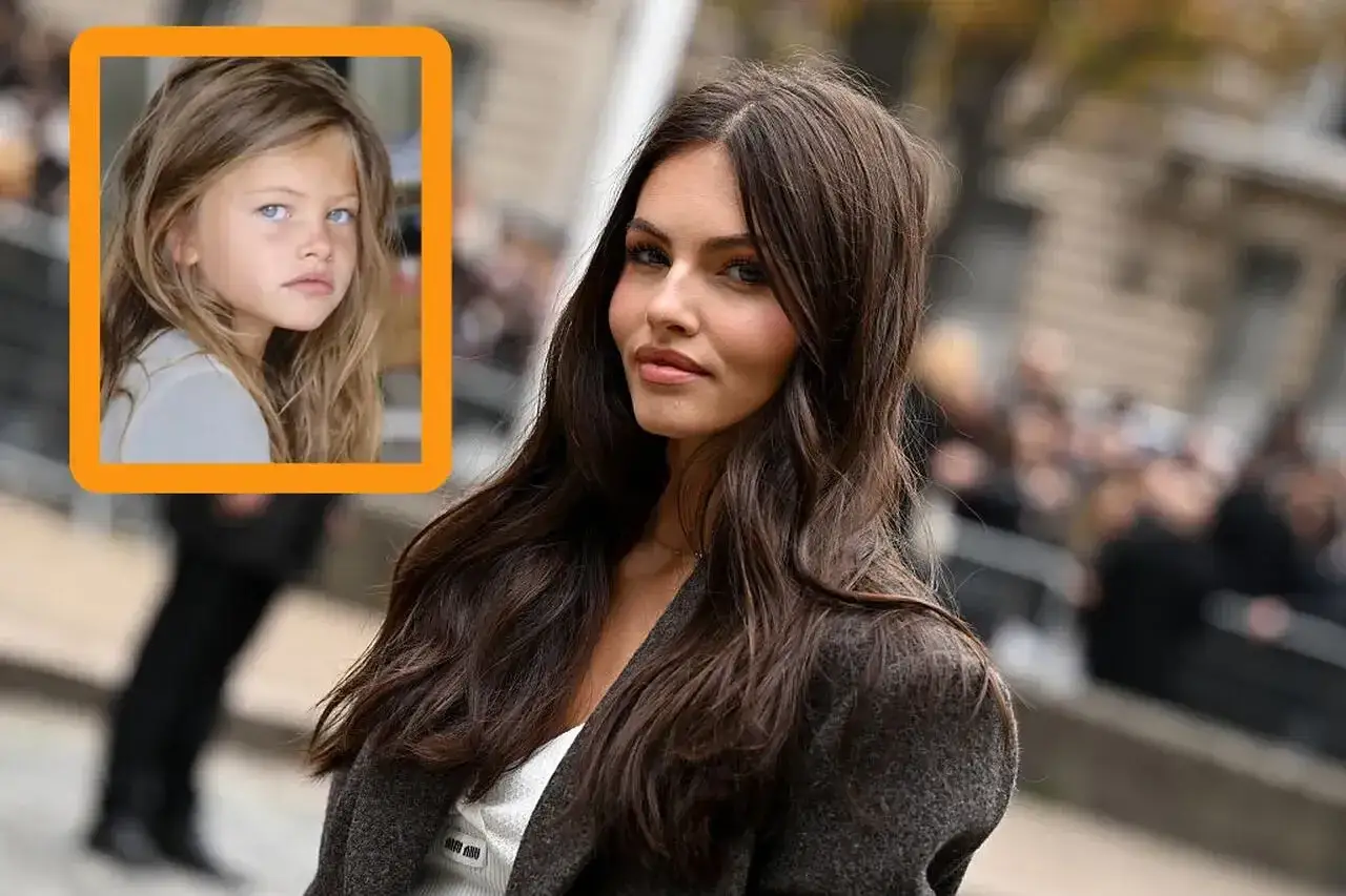 Thylane Blondeau, uznawana za najładniejszą dziewczynę na świecie, jako dziecko i jako dorosła kobieta.