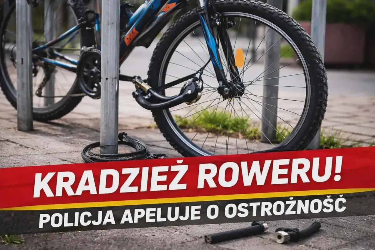 Znakowanie rowerów to ważny krok w zapobieganiu kradzieżom. Policja apeluje o ostrożność, bo złodzieje nie próżnują.