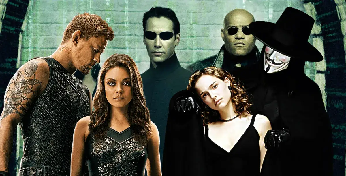 Filmy si&oacute;str Wachowski plakaty