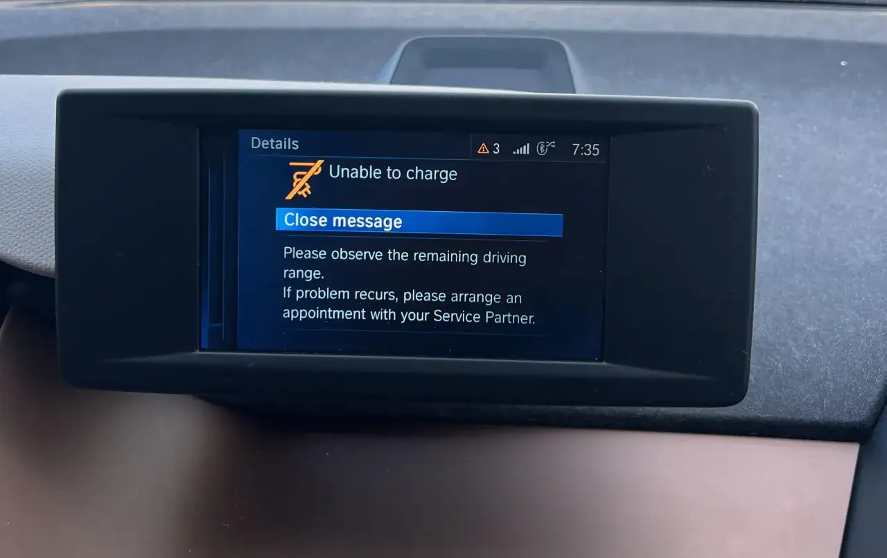 BMW i3 problem: