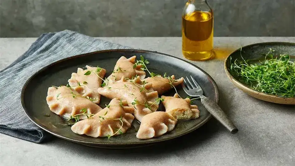 Pierogi z mąki orkiszowej przepis