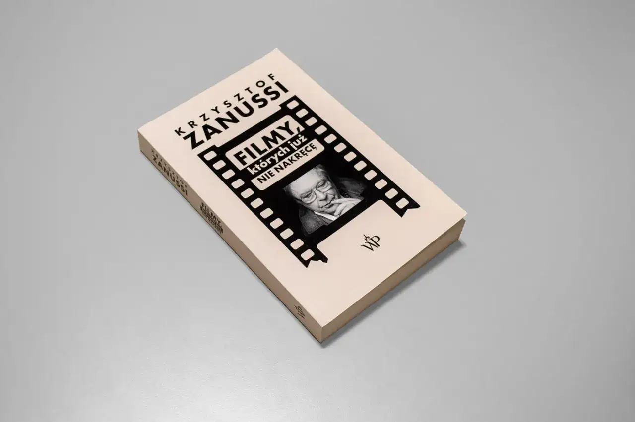 Krzysztof Zanussi filmy. Okładka książki