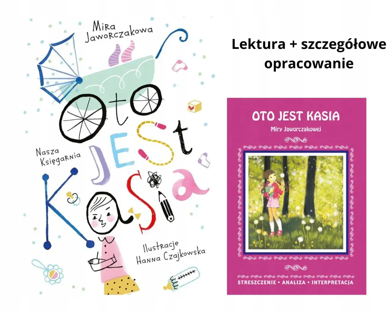 okładki książki Oto jest Kasia różne wydania