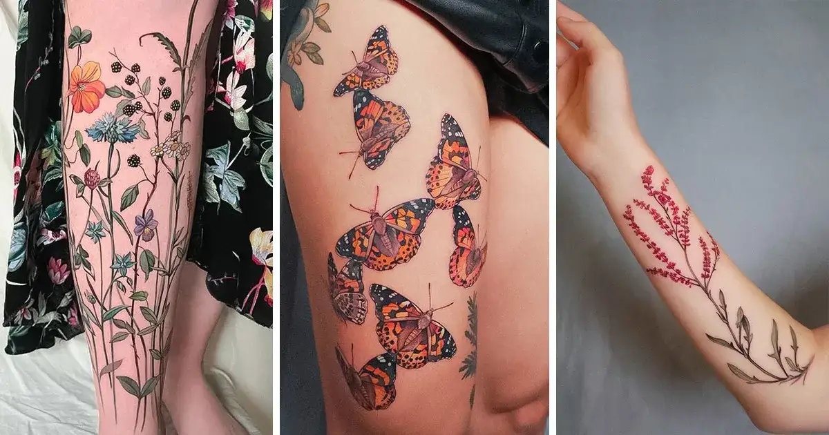 tatuaże symboliczne znaczenia zwierzęta rośliny abstrakcja