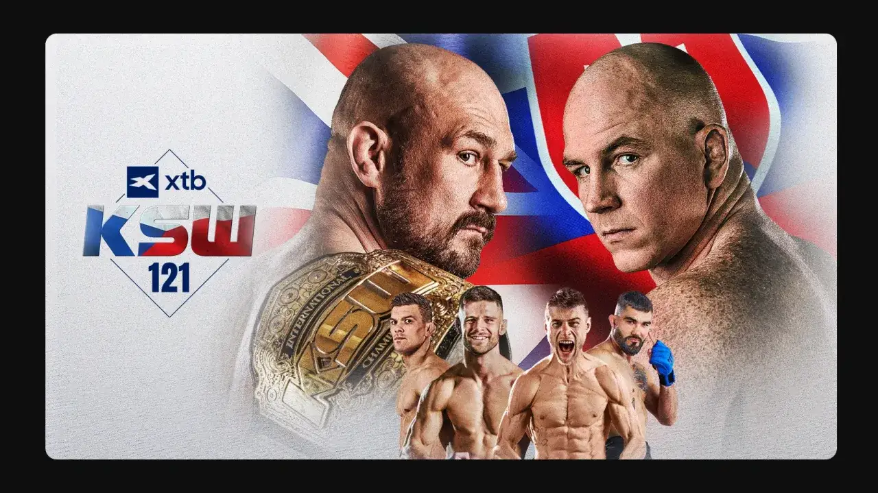 KSW 121: gdzie oglądać galę? Zobacz zwiastun z zawodnikami i pasem mistrzowskim.