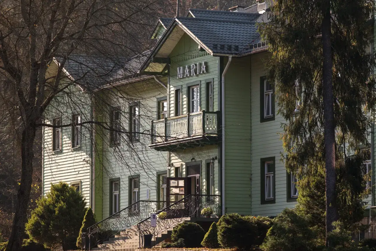 Sanatorium Maria Rymanów-Zdrój budynek historyczny