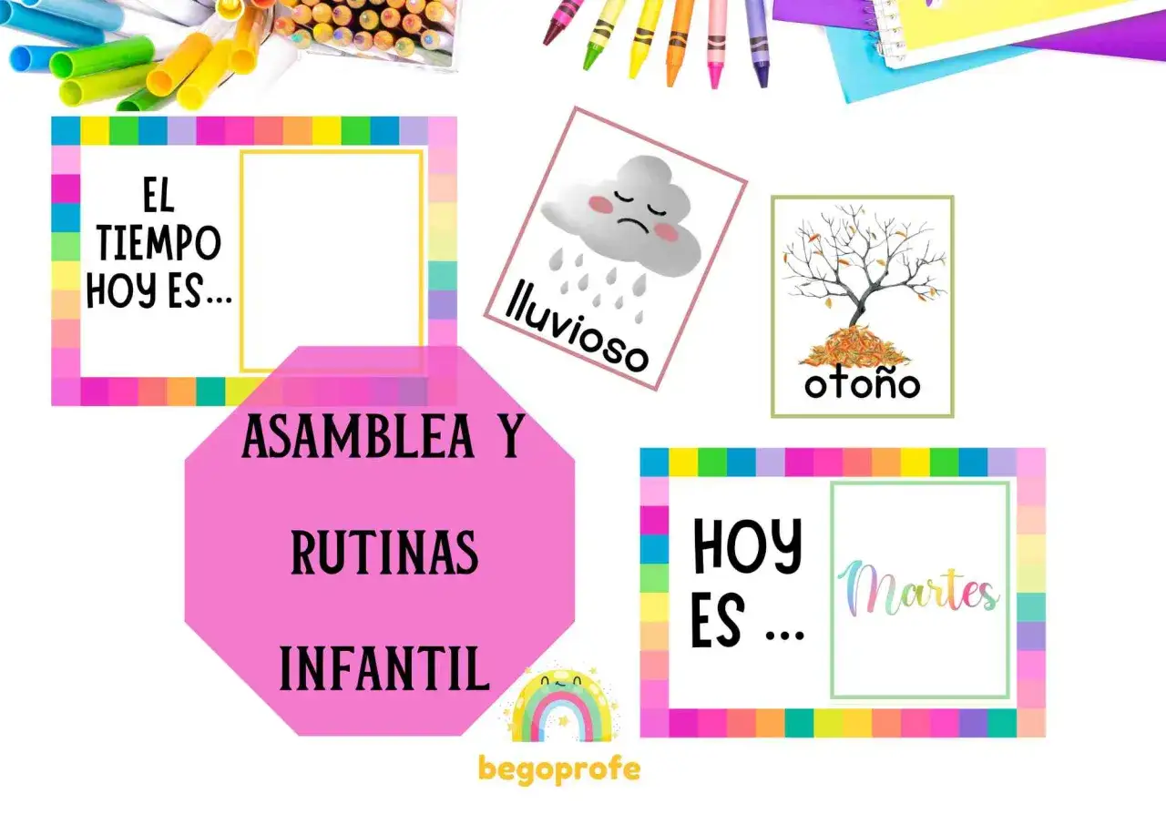 Carteles asamblea infantil para imprimir: 