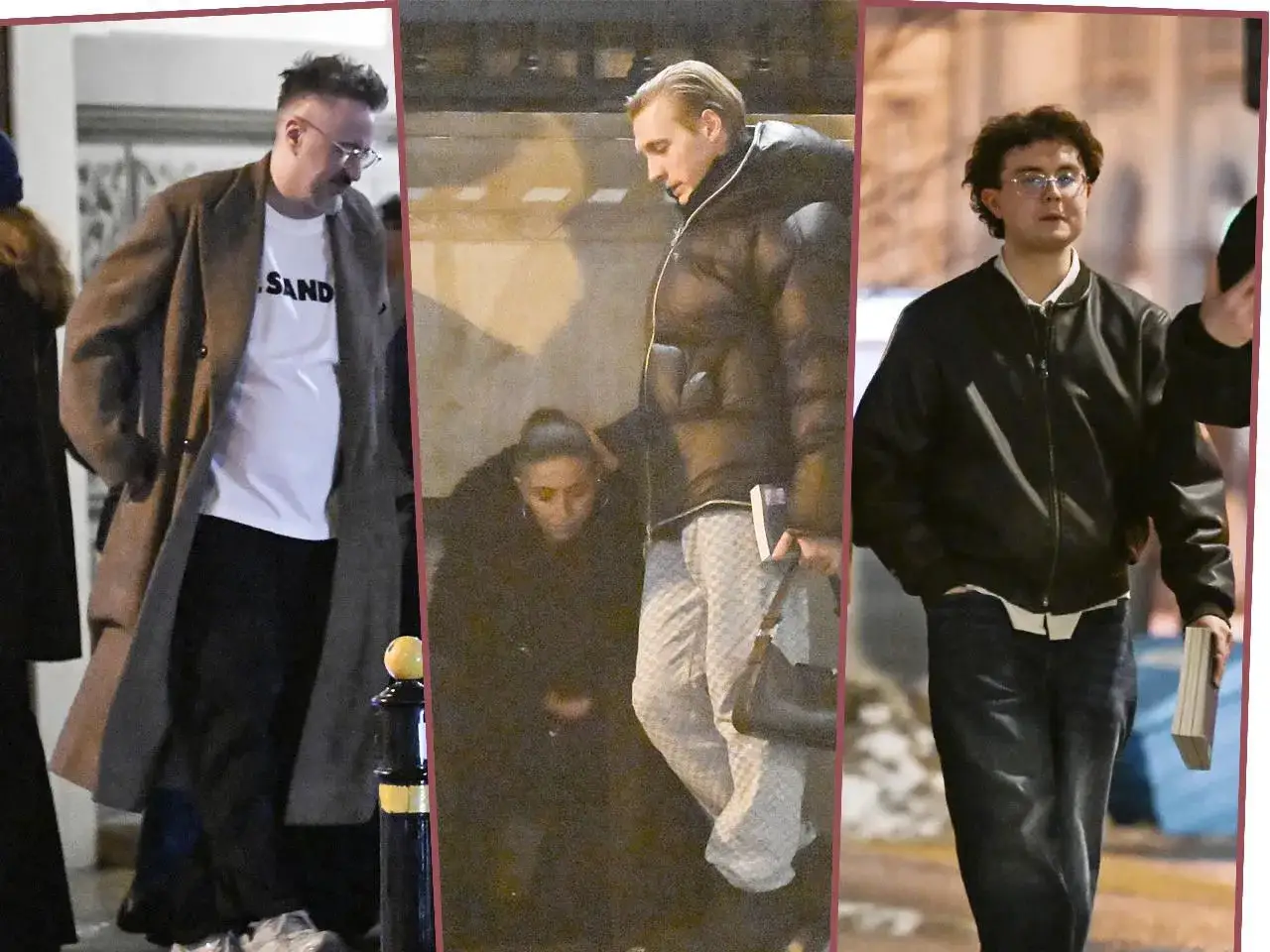 Paparazzi co to? Trzech mężczyzn i kobię sfotografowano na ulicy.