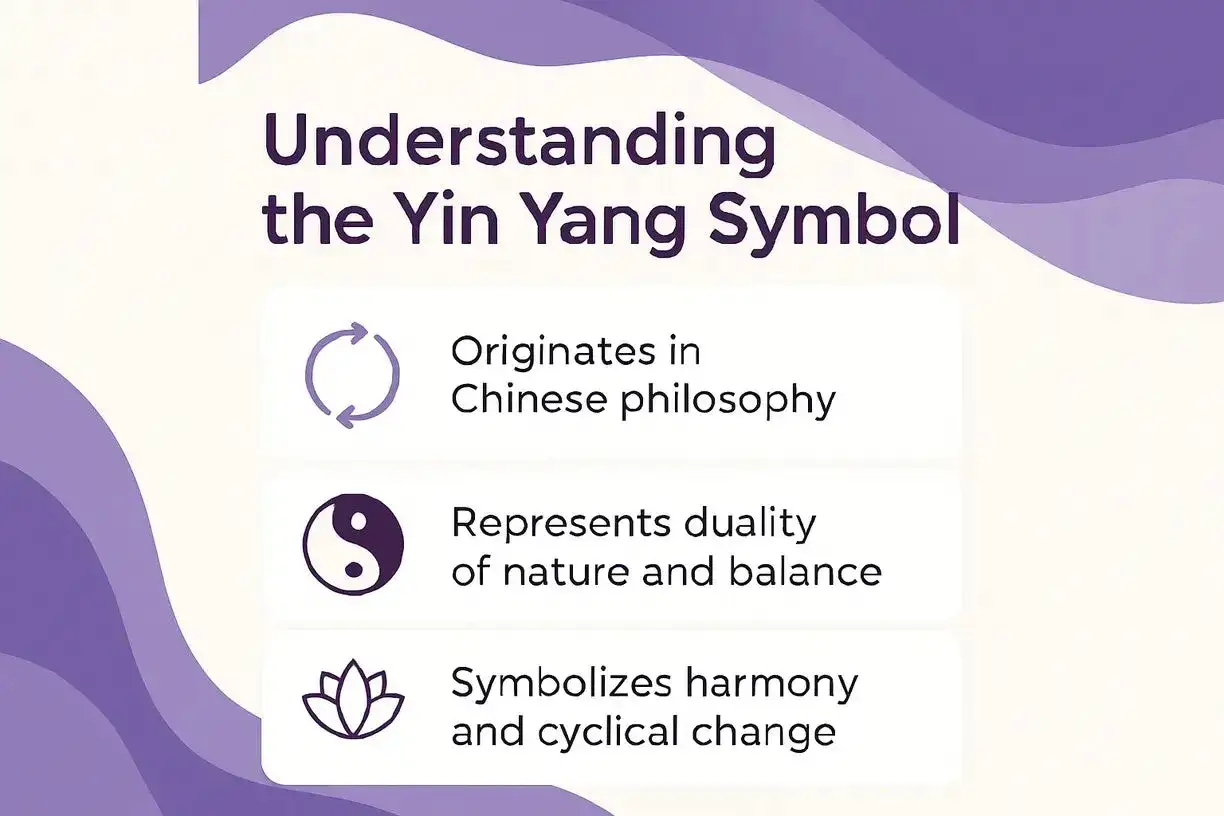 Il simbolo Yin e Yang, radicato nella filosofia cinese, rappresenta la dualit&agrave; della natura e l'equilibrio, essenziale per la religione e l'armonia.