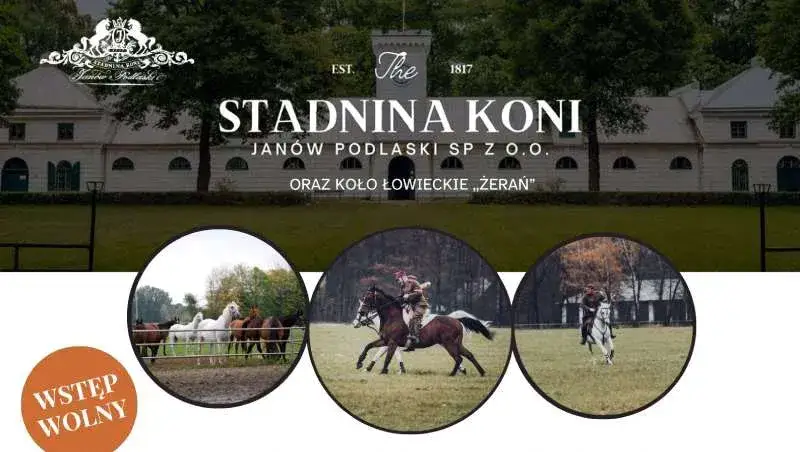 Stadnina Koni Janów Podlaski mapa atrakcji
