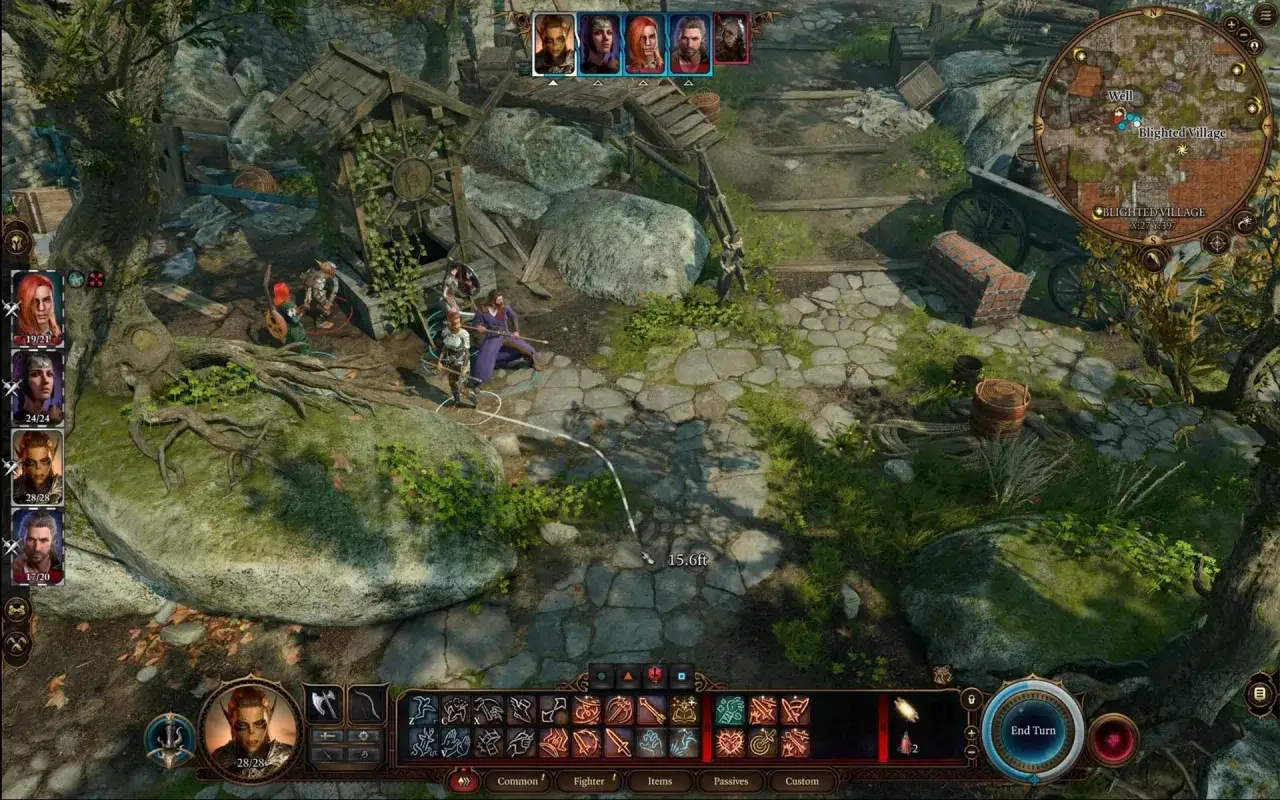 Postacie w Baldur's Gate 3 szykują się do walki w zrujnowanej wiosce. Ten poradnik pomoże Ci przetrwać!
