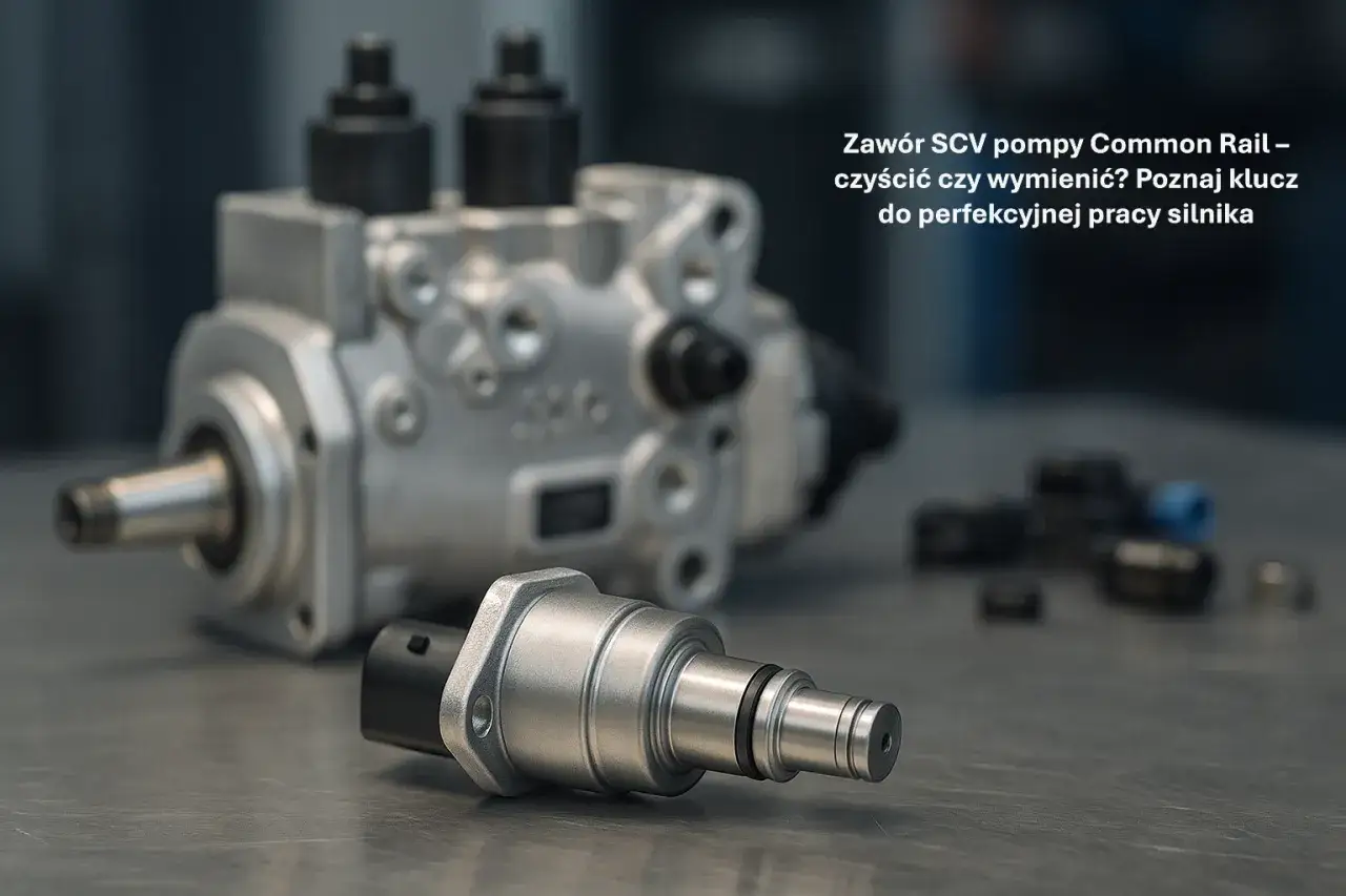 Zawór SCV pompy Common Rail. Uszkodzony zawór SCV Toyota objawy mogą wskazywać na potrzebę czyszczenia lub wymiany.