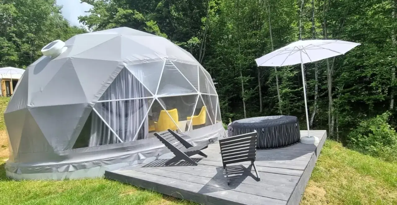 Bieszczady domki agroturystyka glamping