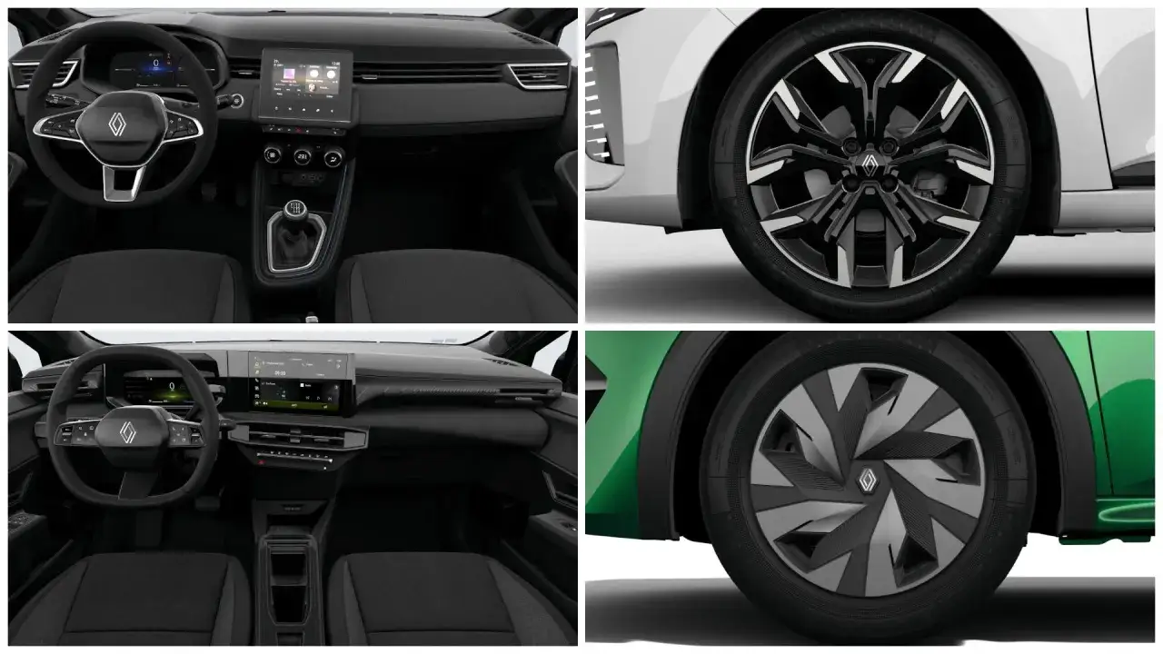 Wnętrze i felgi nowego Renault Clio 5. Nowoczesny design i komfort jazdy.