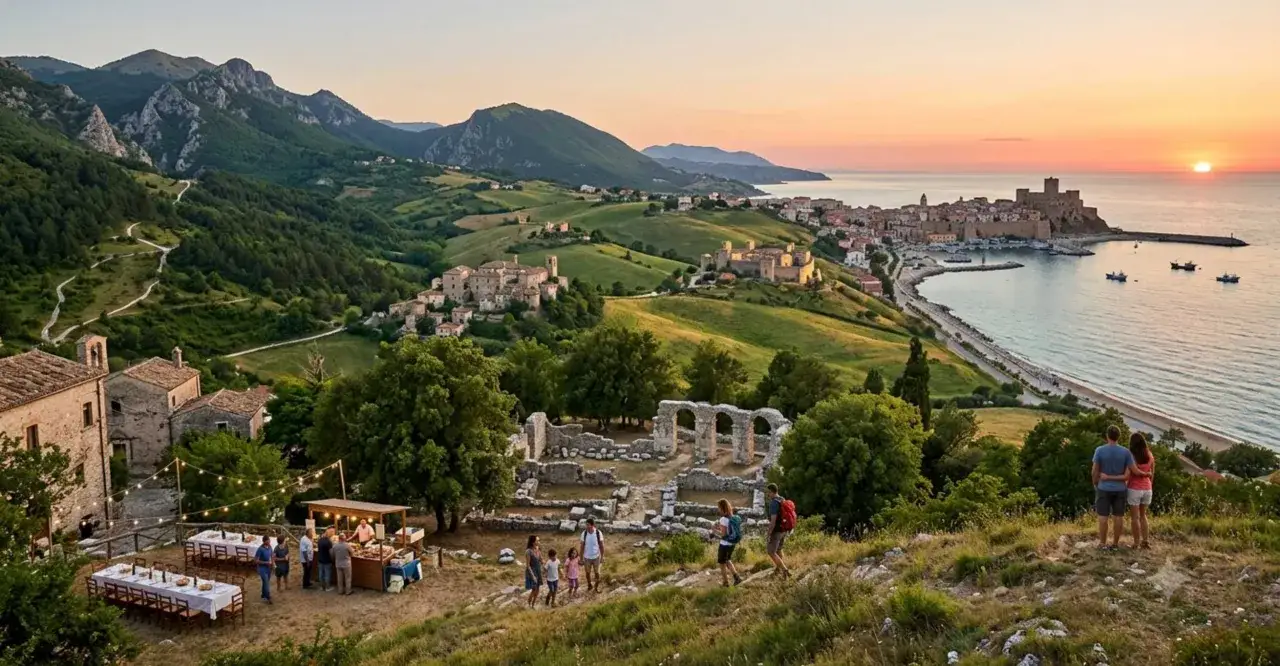 Scopri il Molise: borghi antichi, rovine romane e un mare incantevole. Un viaggio tra storia e natura.