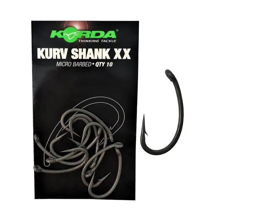 Rodzaje haczyk&oacute;w karpiowych Wide Gape Kurv Shank