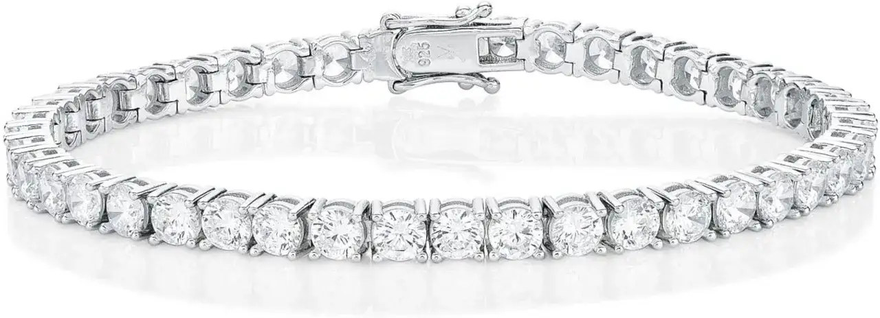 verschiedene Diamant Tennisarmbänder