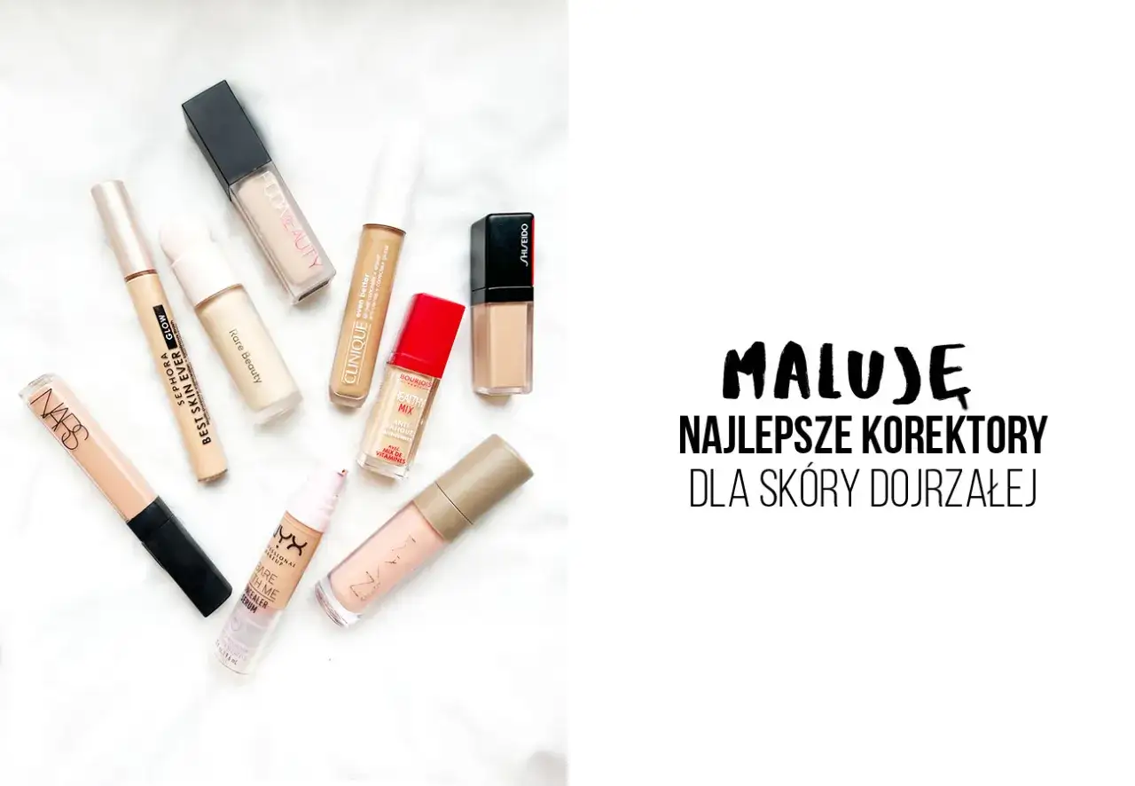 Korektory pod oczy po 40. - przegląd najlepszych produktów, które rozjaśnią i odświeżą spojrzenie.