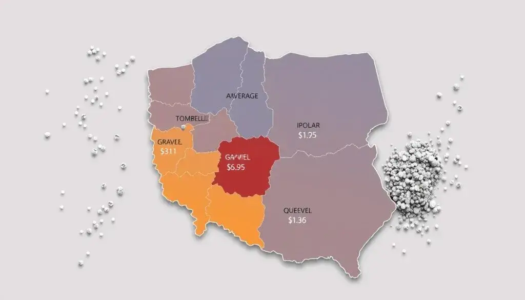 mapa cen żwiru Polska