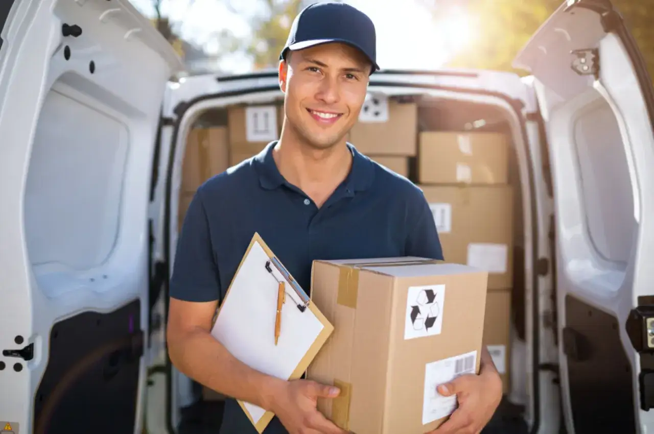 schemat procesu logistycznego InPost